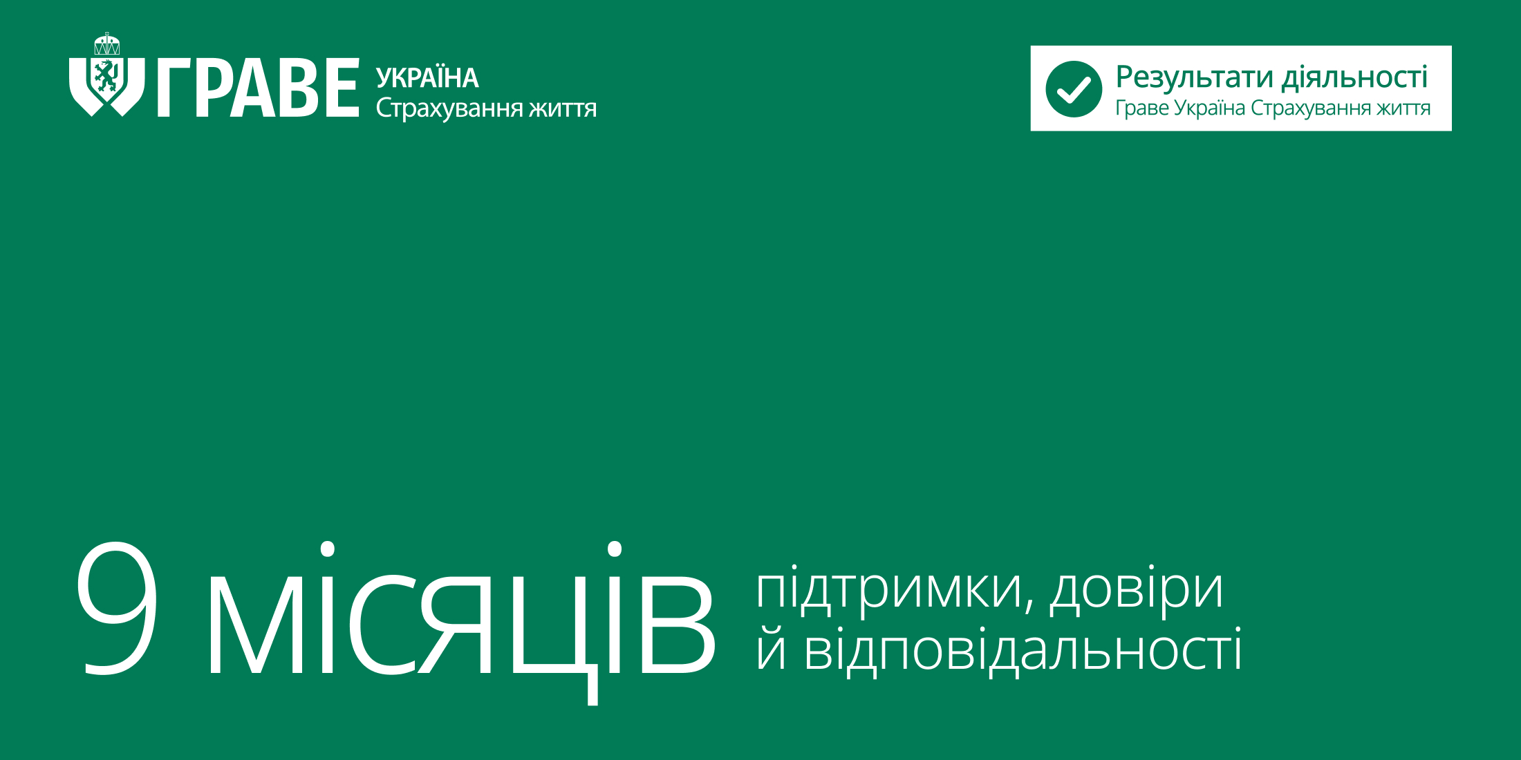 Підсумки 9 місяців 2025 року: стабільність у дії